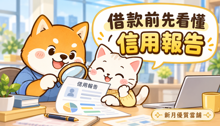借款前先看懂自己的信用報告：從官方管道開始